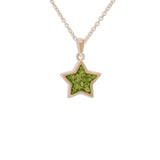 Ladies Star Memorial Ashes Pendant - Cherished Urns