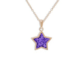 Ladies Star Memorial Ashes Pendant - Cherished Urns