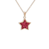 Ladies Star Memorial Ashes Pendant - Cherished Urns