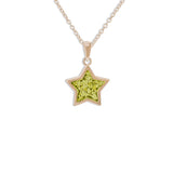 Ladies Star Memorial Ashes Pendant - Cherished Urns