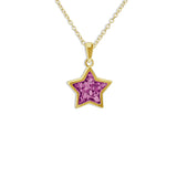 Ladies Star Memorial Ashes Pendant - Cherished Urns