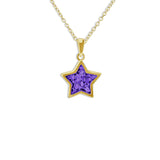Ladies Star Memorial Ashes Pendant - Cherished Urns