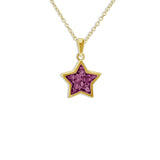 Ladies Star Memorial Ashes Pendant - Cherished Urns