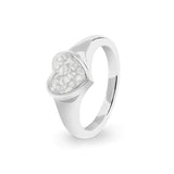 Ladies Dearest Memorial Ashes Ring - Cherished Urns