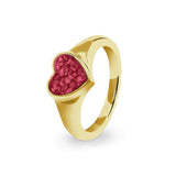 Ladies Dearest Memorial Ashes Ring - Cherished Urns