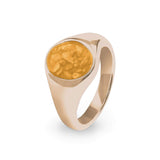 Unisex Shield Memorial Ashes Ring - Cherished Urns