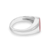Unisex Shield Memorial Ashes Ring - Cherished Urns