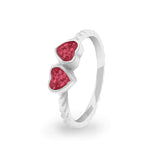 Ladies Together Memorial Ashes Ring - Cherished Urns