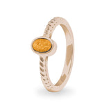 Ladies Petite Guard Memorial Ashes Ring - Cherished Urns