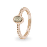 Ladies Petite Guard Memorial Ashes Ring - Cherished Urns