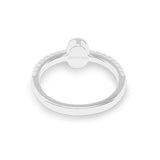 Ladies Petite Guard Memorial Ashes Ring - Cherished Urns