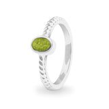 Ladies Petite Guard Memorial Ashes Ring - Cherished Urns
