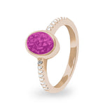 Ladies Guard Memorial Ashes Ring - Cherished Urns
