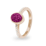 Ladies Guard Memorial Ashes Ring - Cherished Urns