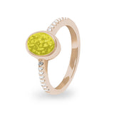 Ladies Guard Memorial Ashes Ring - Cherished Urns