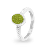 Ladies Guard Memorial Ashes Ring - Cherished Urns