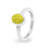 Ladies Guard Memorial Ashes Ring - Cherished Urns
