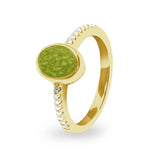 Ladies Guard Memorial Ashes Ring - Cherished Urns