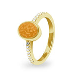 Ladies Guard Memorial Ashes Ring - Cherished Urns