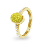 Ladies Guard Memorial Ashes Ring - Cherished Urns