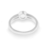 Ladies Special Memorial Ashes Ring with Fine Crystals - Cherished Urns