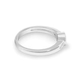 Ladies Special Memorial Ashes Ring with Fine Crystals - Cherished Urns