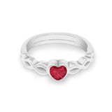 Ladies Beau Memorial Ashes Ring - Cherished Urns