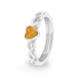 Ladies Beau Memorial Ashes Ring - Cherished Urns