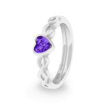 Ladies Beau Memorial Ashes Ring - Cherished Urns