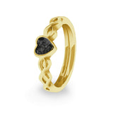 Ladies Beau Memorial Ashes Ring - Cherished Urns