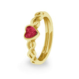 Ladies Beau Memorial Ashes Ring - Cherished Urns
