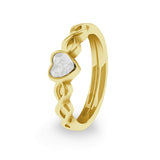 Ladies Beau Memorial Ashes Ring - Cherished Urns