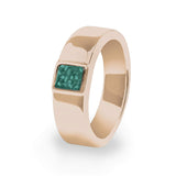 Unisex Strength Memorial Ashes Ring - Cherished Urns