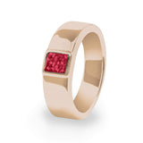 Unisex Strength Memorial Ashes Ring - Cherished Urns