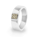 Unisex Strength Memorial Ashes Ring - Cherished Urns
