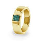 Unisex Strength Memorial Ashes Ring - Cherished Urns