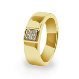 Unisex Strength Memorial Ashes Ring - Cherished Urns