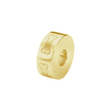 Self-fill Round Dog Bone Cremation Ashes Charm Bead - Cherished Urns