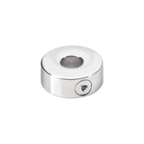 Self-fill Round Plain Cremation Ashes Charm Bead - Cherished Urns