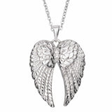 Self-fill Angel Wings Cremation Ashes Pendant - Cherished Urns