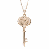 Self-fill Key to my Heart Cremation Ashes Pendant - Cherished Urns