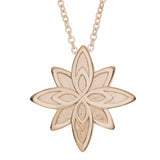 Self-fill Star Flower Cremation Ashes Pendant - Cherished Urns
