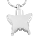 Multicolour Butterfly Memorial Ash Keepsake Cremation Pendant - Cherished Urns